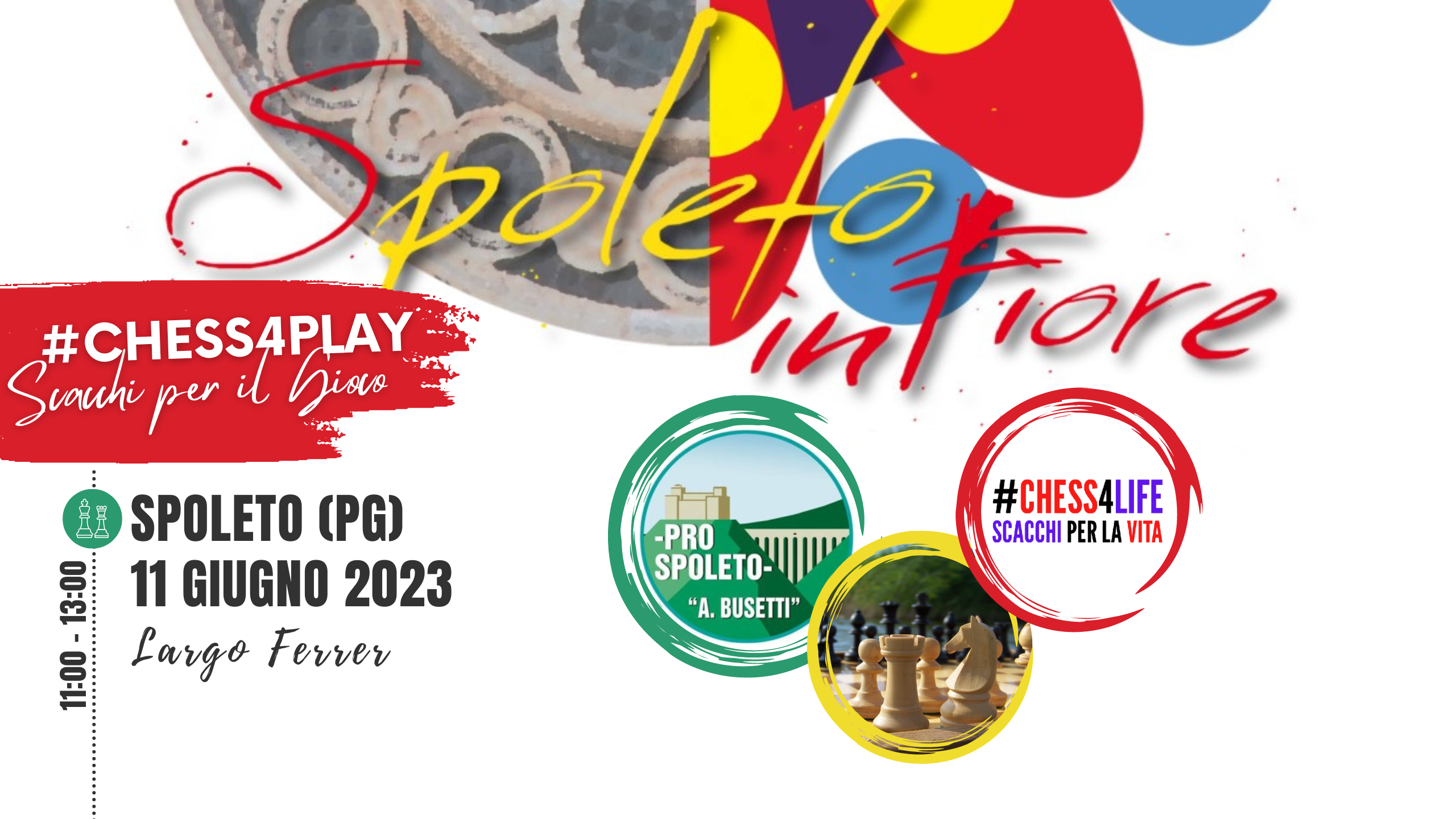#Chess4Play – Scacchi per il Divertimento l’11 giugno!